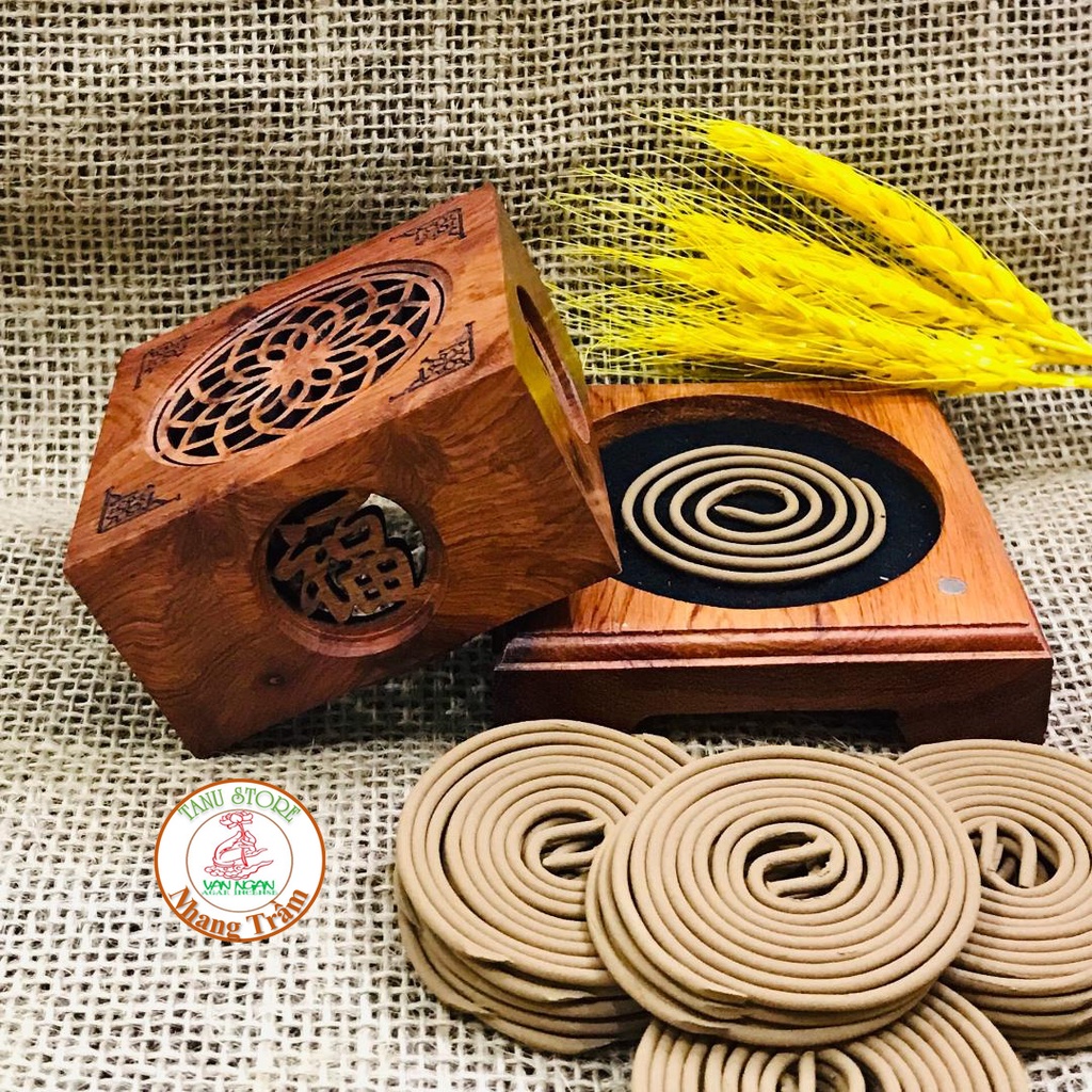 NHANG VÒNG 2H RƯỠI TRẦM HƯƠNG NHA TRANG- THƠM CHUẨN 100% TRẦM HƯƠNG, RẤT SÂU LẮNG, THOẢNG XA- TANU STORE