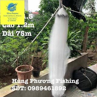 Lưới Cá Hùng Phương then 1,5 cao 1m05 dài 85 mét