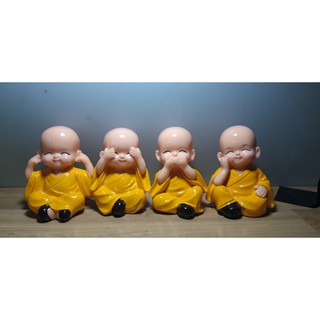 Bộ Tượng Tứ Không Lớn ( 12Cm)