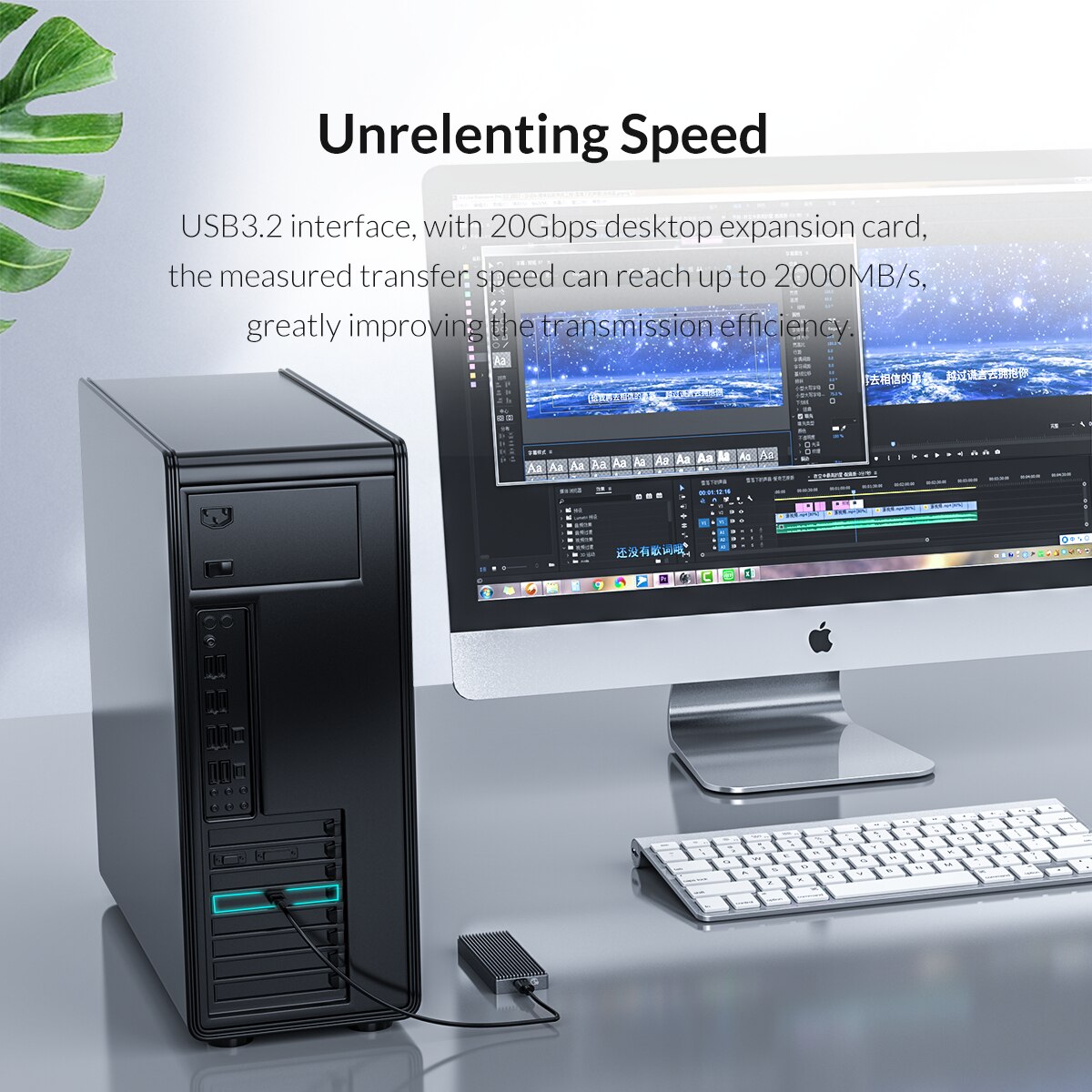 Vỏ ổ cứng ORICO M2PAC3-G20 USB3.2 20Gbps M.2 NVMe SSD chất lượng cao | BigBuy360 - bigbuy360.vn