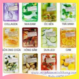 MẶT NẠ 3D Foodaholic Mask dưỡng da Hàn Quốc( lẻ 1 miếng)