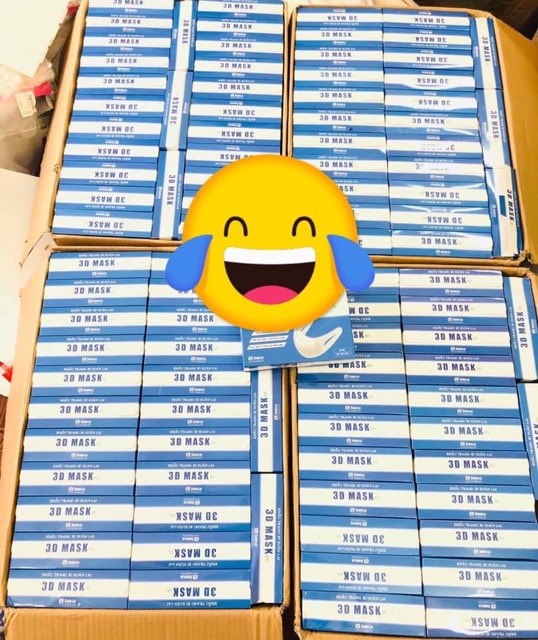 Khẩu trang 3D hộp 50 cái | BigBuy360 - bigbuy360.vn