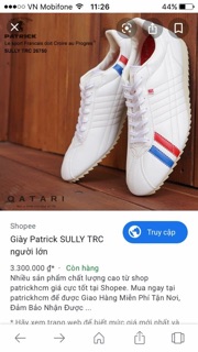 Giầy Patrick xuất Nhật