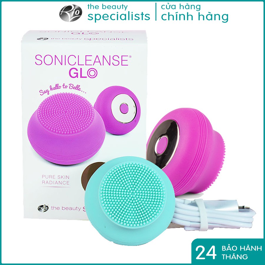 <Chính hãng UK>Máy rửa mặt công nghệ siêu âm SONICLEANSE GO Belle RIO FADM