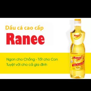 (Mua 10 tặng 1)DẦU CÁ RANEE chai 950ml - Khoẻ Tim - Sáng Mắt 
👌🏻👌🏻 #35k/chai.