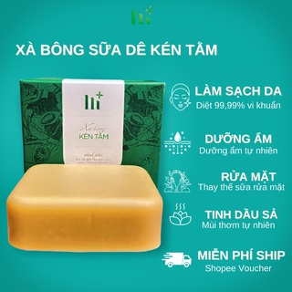 Xà phòng handmade sữa dê kén tằm dịu nhẹ dưỡng ẩm cao cấp goat milk cocoon soap