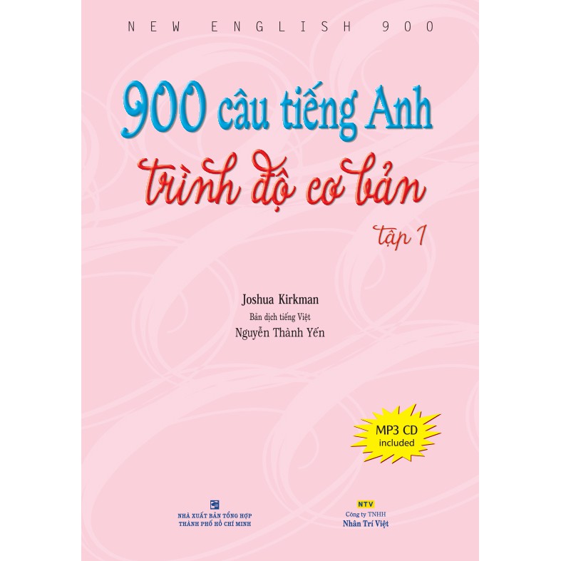 Sách - 900 câu tiếng Anh trình độ cơ bản: Tập 1 (kèm CD)