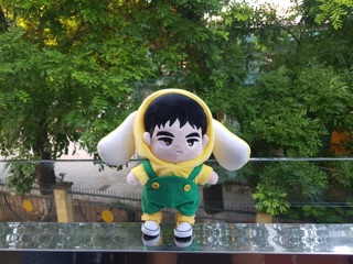 Set outfit thỏ cho doll 15,20cm