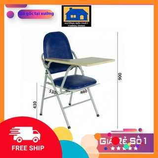 Ghế gấp liền bàn, ghế gấp gọn cho Học Sinh, Sinh Viên, Trung Tâm Dạy Học, chân sơn tĩnh điện☀️FREESHIP ☀️