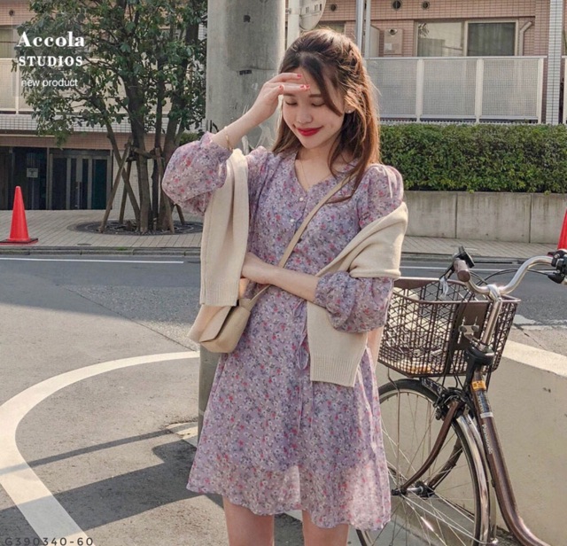 Váy hoa nhí cho con ti sz s-xl KÈM ẢNH VIDEO THẬT
