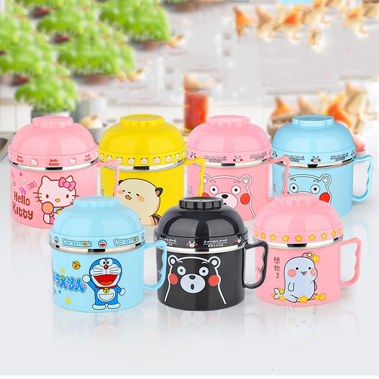 [FREESHIP 50k] HCM - (8 mẫu) Hộp cơm giữ nhiệt nắp tô hình Anime, Avenger