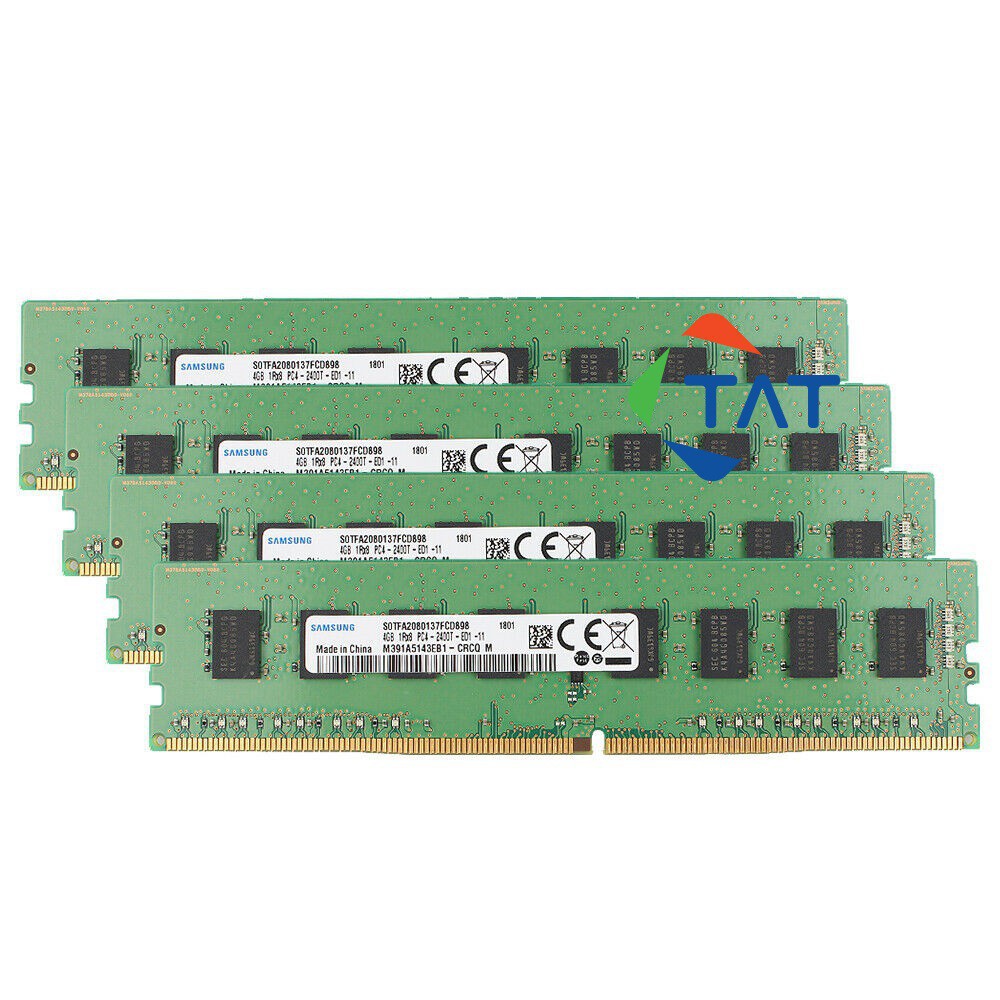 RAM Samsung 4GB DDR4 Bus 2400MHz 1.2V PC4-2400 Chính Hãng Dùng Cho Máy Tính Để Bàn PC Desktop Bảo Hành 36 Tháng 1 Đổi 1