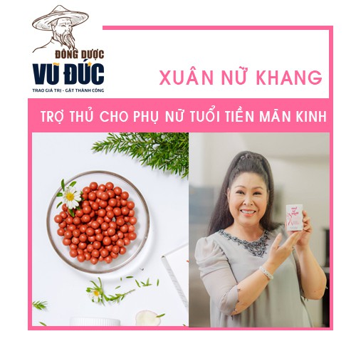 XUÂN NỮ KHANG - CÂN BẰNG NỘI TIẾT, GÌN GIỮ NÉT XUÂN | BigBuy360 - bigbuy360.vn