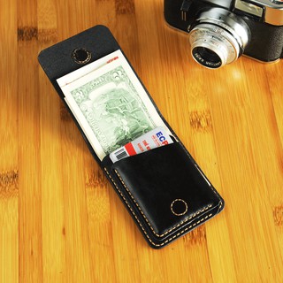 Ví kẹp tiền mini da bò nam - Da bò nhập khẩu - Đồ da Handmade VI284