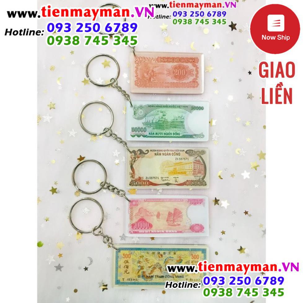 [shopee trợ giá] (SET 4) 05 cái Móc Khóa Hình Tiền Xưa Việt Nam các thời kỳ - các mẫu như hình (1)