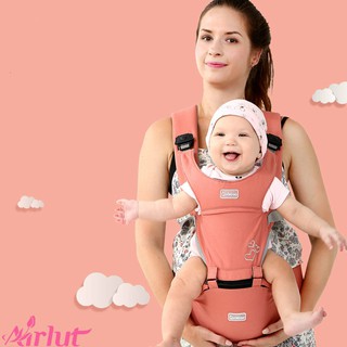 Đai địu em bé đeo trước & sau chất liệu mềm mại thoáng khí