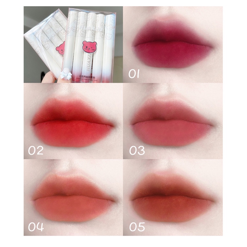 Set son môi ANNIES nhung lì mềm mại xinh xắn làm căng mọng đôi môi