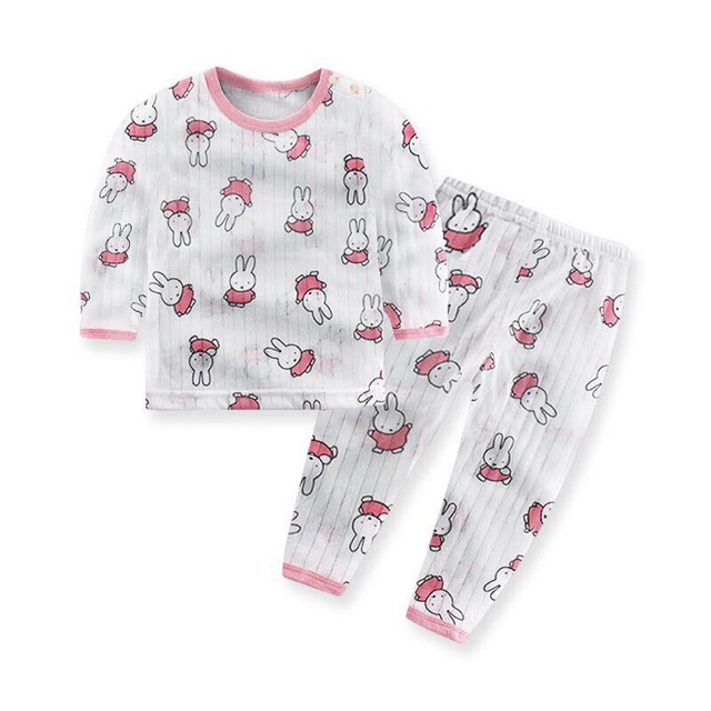 Bộ cotton giấy hàng QCXK cho bé.