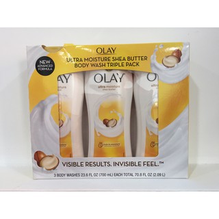 Sữa Tắm Dưỡng Trắng Da Olay Ultra Moisture 700ml Của Mỹ (3 chai/ lốc)