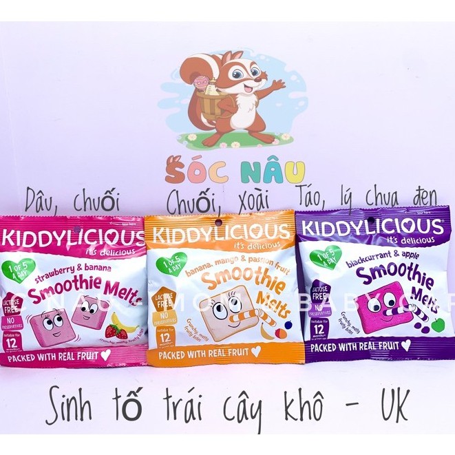 Sinh Tố Khô Kiddylicious Thơm Ngon Cho Bé Từ 1 Tuổi. Date 2023