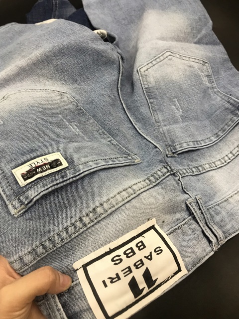 QUẦN SHORT JEAN NAM CAO CẤP, 4 mẫu QN177