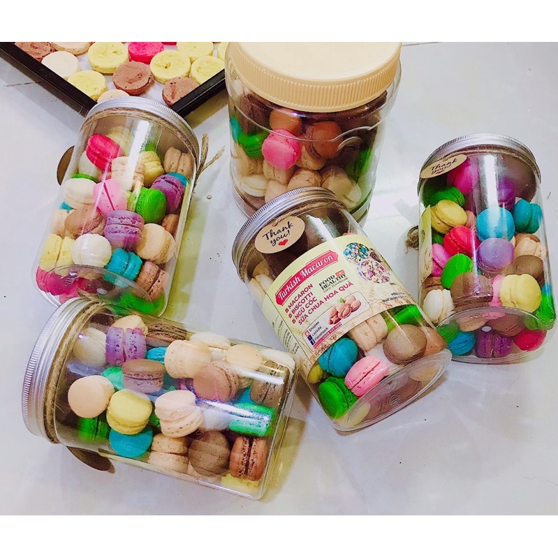 Bánh MACARON - 30 viên mini mix vị đựng trong hộp cao cấp