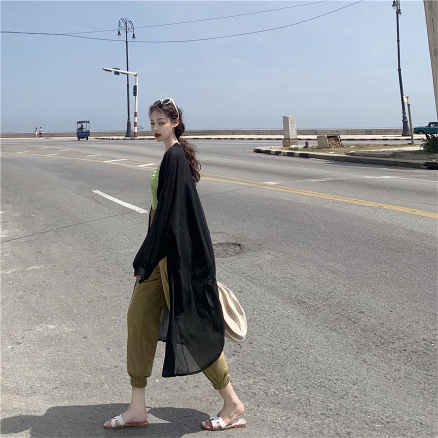 Áo Khoác Chống Nắng Thiết Kế Phong Cách Phương Tây Cho Nữ