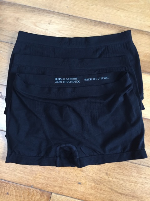 Sịp đùi dệt liền không đường may Aristino AD15 chất bamboo sợi tre