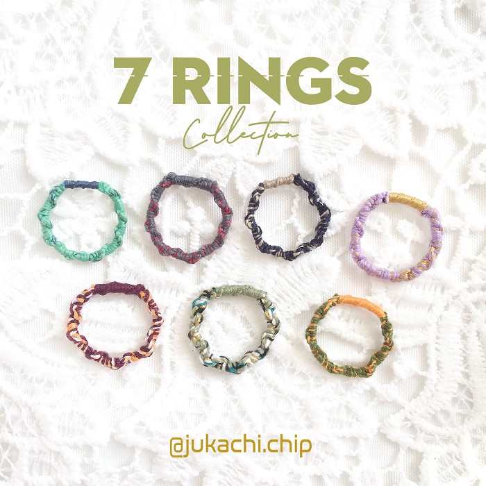 Nhẫn handmade 7 rings