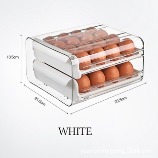 Hộp để trứng 2 tầng 32 ô tiện dụng Khay Đựng Trứng gà NHẬT
