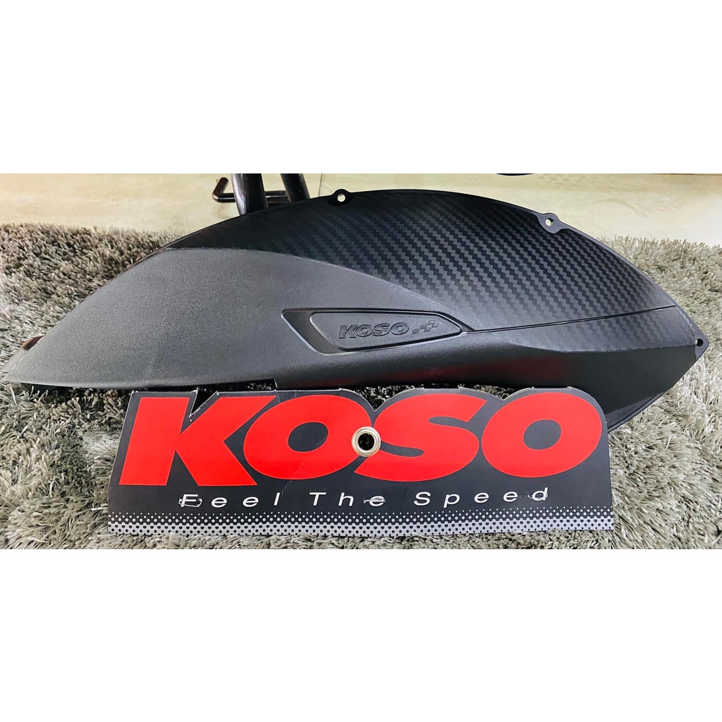 Nắp pô e KOSO cho xe YAMAHA NVX, Nmax155 V2