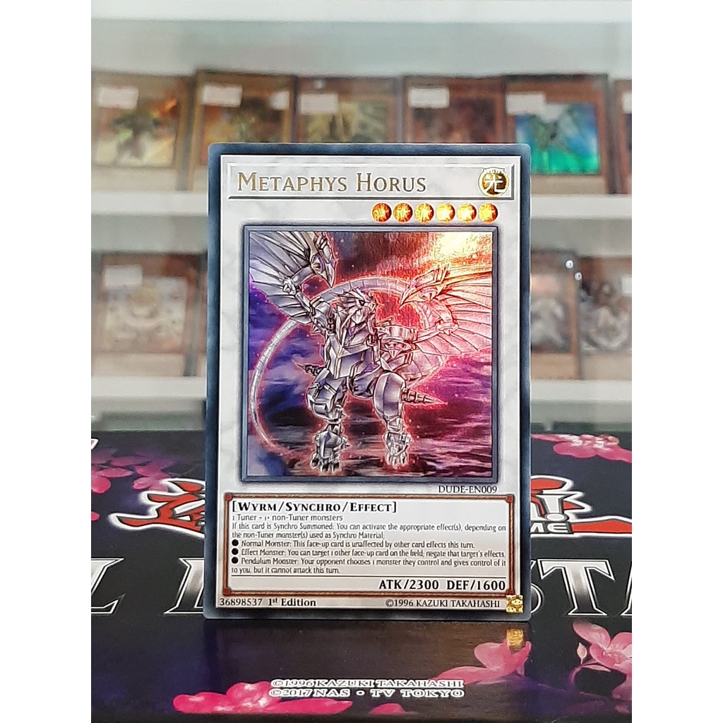 Thẻ Bài YugiOh! Mã DUDE-EN009 - Metaphys Horus - Ultra Rare - 1st Edition