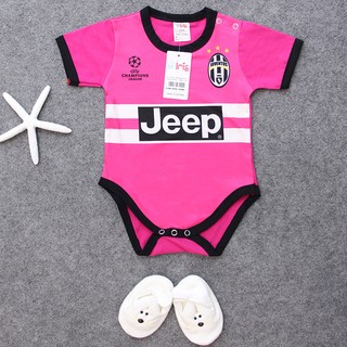 Bộ jumpsuit sơ sinh Juventus Hồng IrisBaby