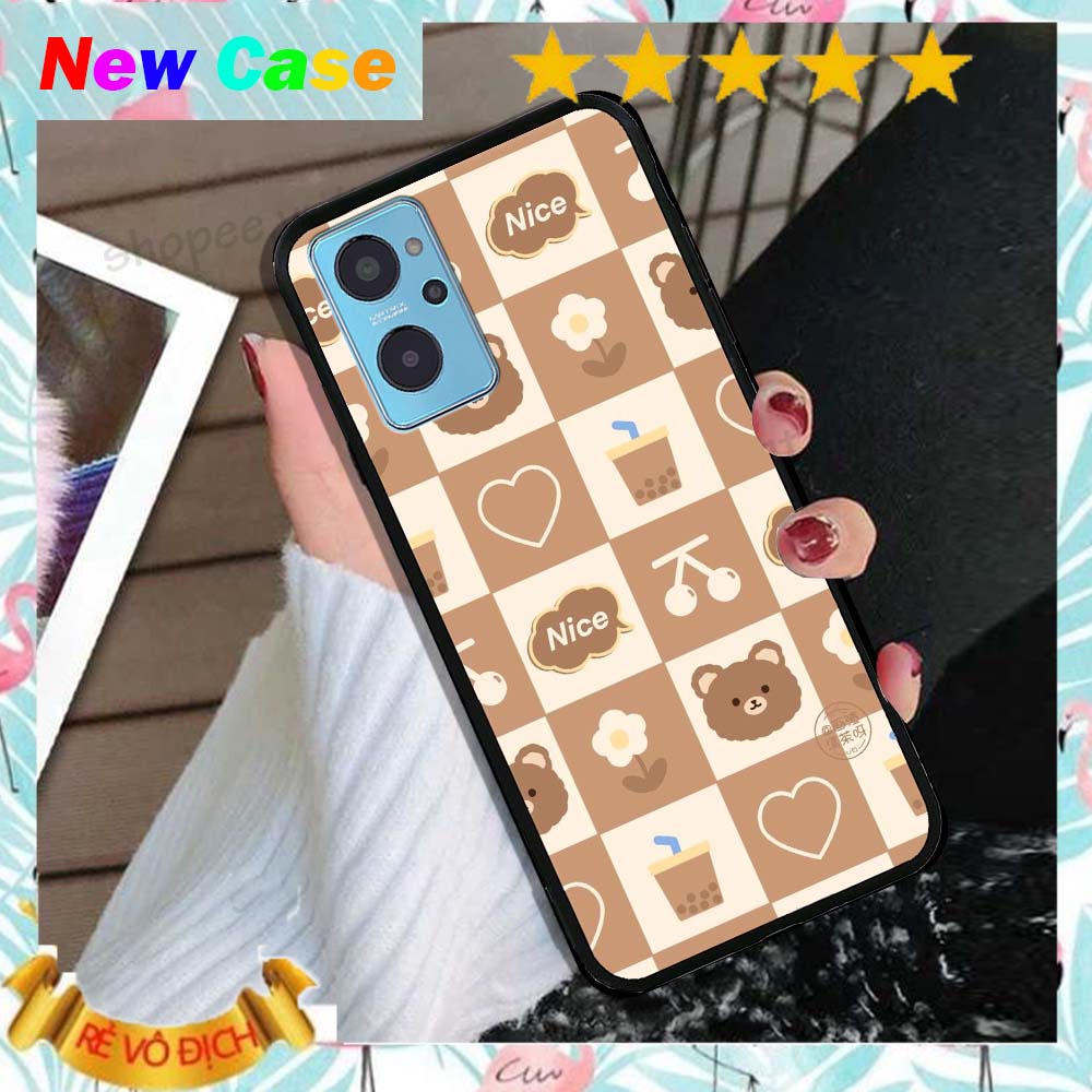 Ốp lưng Realme Realme Q5 / 9 4G / 9i / 9 Pro / 9 Pro+ 5G in hình caro good love cao cấp