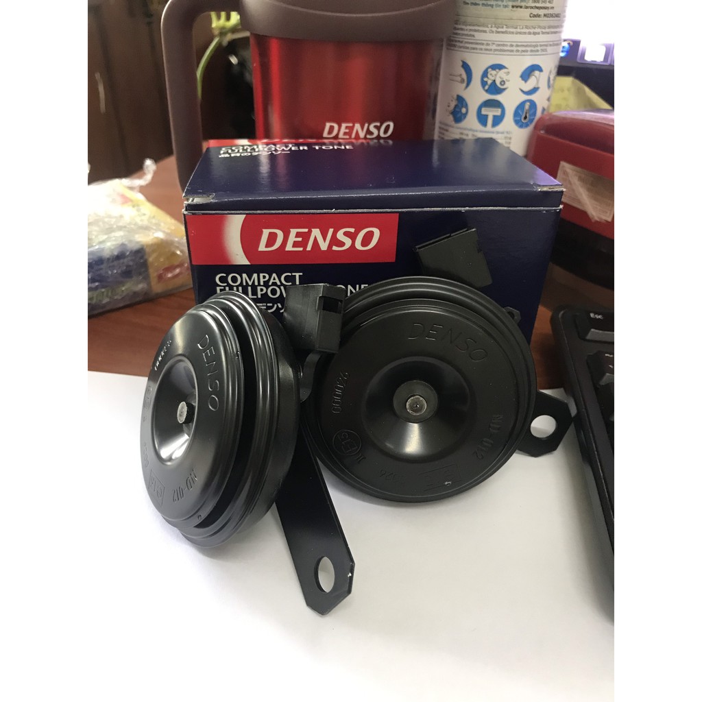 Kèn đĩa - Còi đĩa 1 giắc Denso theo xe 12V cao cấp