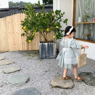 bỏ [GIÁ TỐT] Set đầm hoa công chúa voan