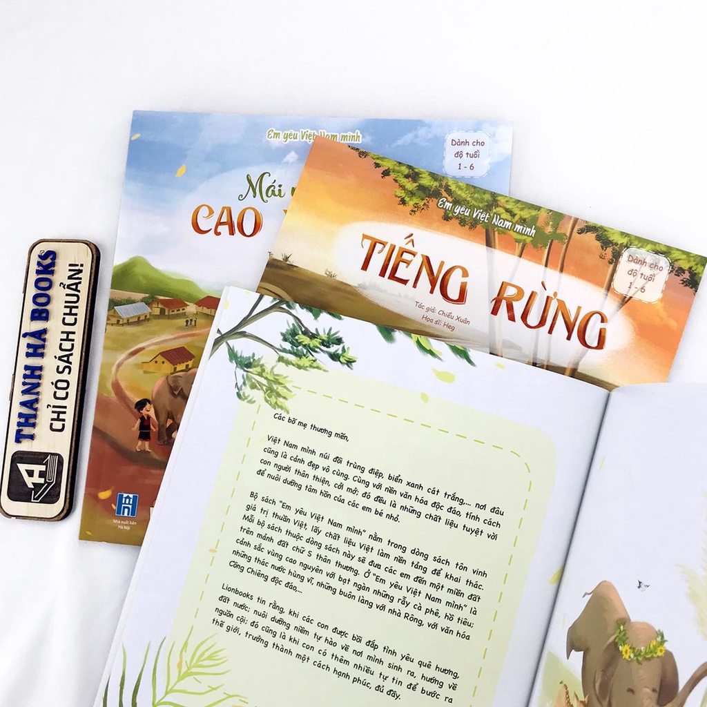 Sách - Em Yêu Việt Nam Mình (1 - 6t) Dòng sách đọc to - Tặng kèm tranh Hành trình của Đing Doong - Lẻ tùy chọn