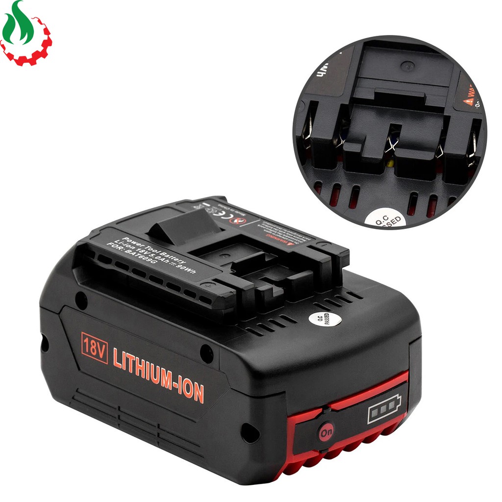 DMST Pin Bosch 18V li-ion nhận sạc zin