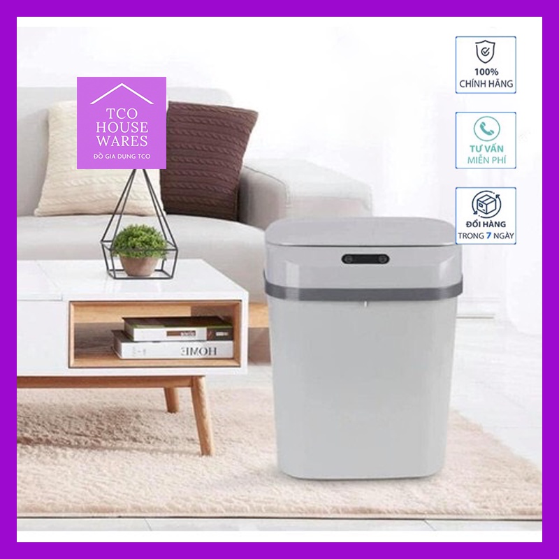 Thùng rác thông minh cảm ứng tự động đóng mở ( hàng có sẵn )