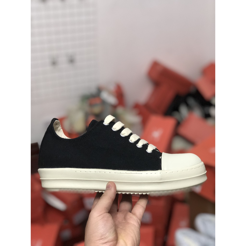 [ FULL BOX - FULL BILL ] Giày Sneaker Rick Cổ Thấp Đế Thơm Vani Full Size Cho Nam Và Nữ (Bảo Hành Keo 6 Tháng) | BigBuy360 - bigbuy360.vn
