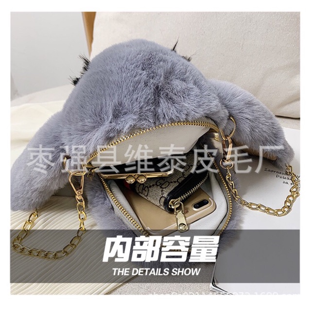 Túi thỏ lông vũ mịn | BigBuy360 - bigbuy360.vn