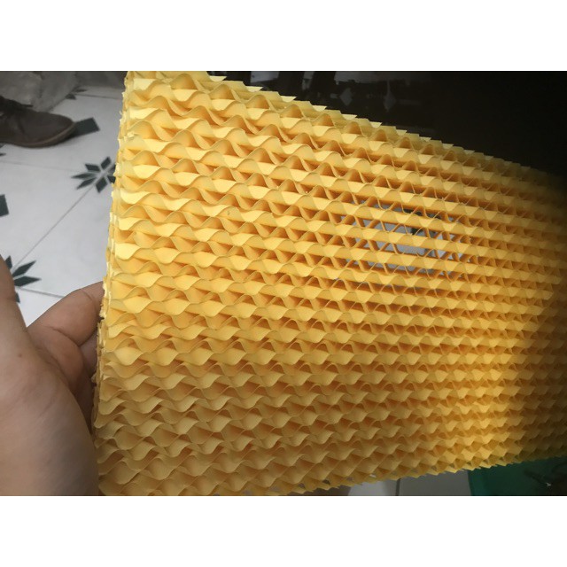 Tấm làm mát cooling pad, tấm làm mát tổ ong cho quạt media kích thước 36x27x4cm
