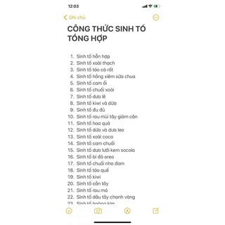 Bộ 278 CÔNG THỨC PHA CHẾ ĐỒ UỐNG