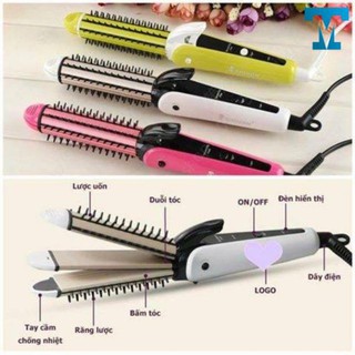 Máy uốn duỗi bấm tóc nova 8890