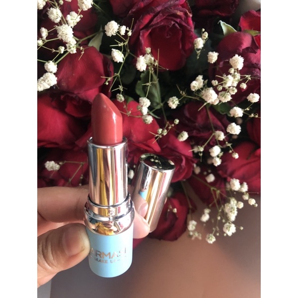CHÍNH HÃNG-Son lì dưỡng môi, chống nắng Farmasi BB Matte SPF 15-Màu nâu đất
