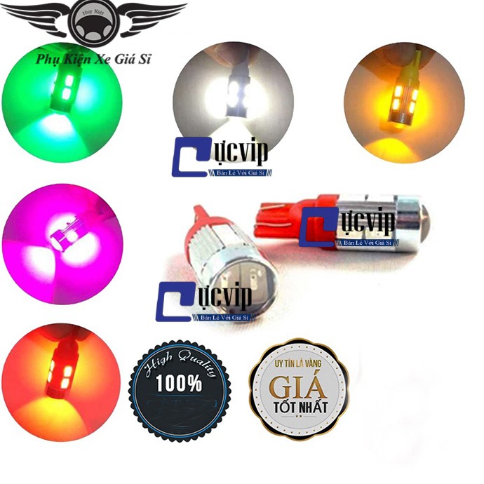 Cặp Đèn Xi Nhan Led 2 Tầng Nhôm MS2721