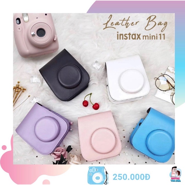 Mã skamclu9 giảm 10% đơn 100k dành cho instax mini 11 bao da bảo vệ máy - ảnh sản phẩm 1