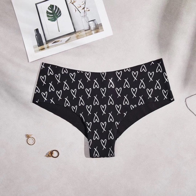 Quần lót đúc nhung không viền dáng ngang mông 807