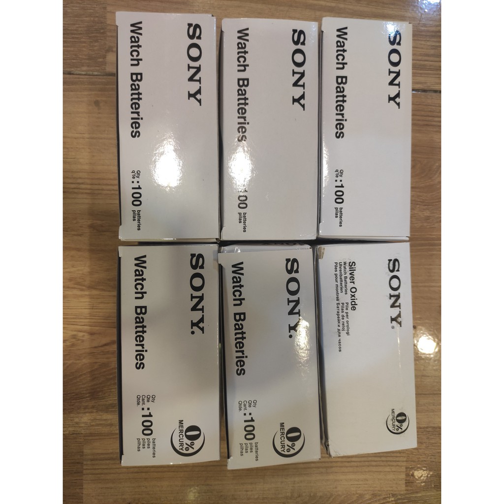 Pin Đồng Hồ đeo tay SONY SR416SW / SR521SW / SR621SW / SR626SW / SR920SW / SR927SW 1.55V