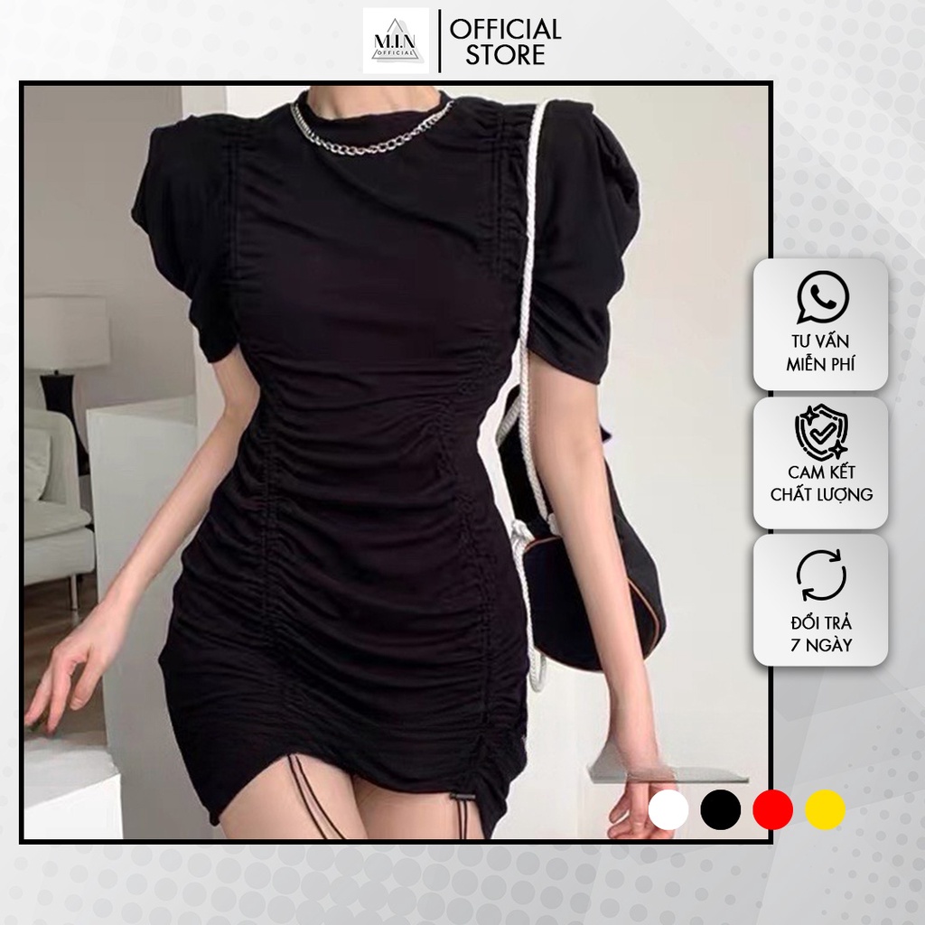 Váy body nhúng sườn tự tin khoe dáng, chất vải mềm mịn - T028